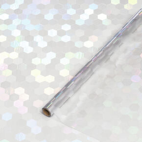 Fensterfolie static Rainbow Hexagon